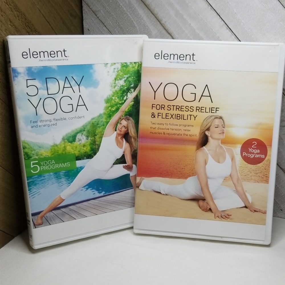 Two Yoga DVDs